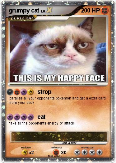 Pokemon grumpy cat