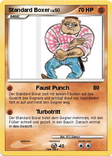 Pokemon Standard Boxer