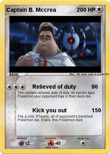 Pokemon Captain B. Mccrea