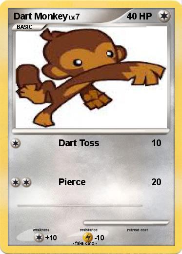 Pokemon Dart Monkey