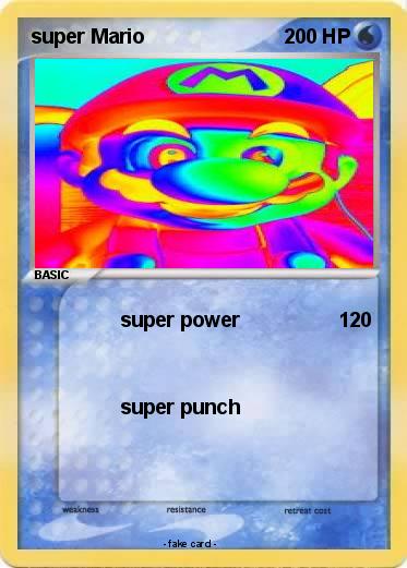 Pokemon super Mario