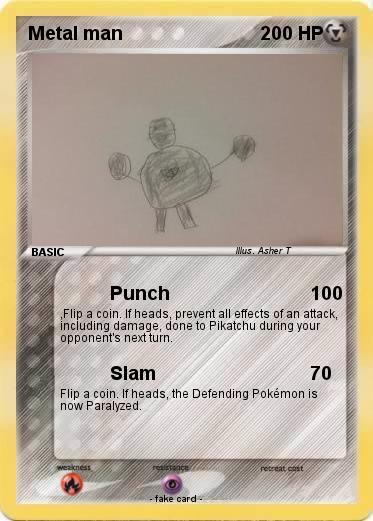 Pokemon Metal man