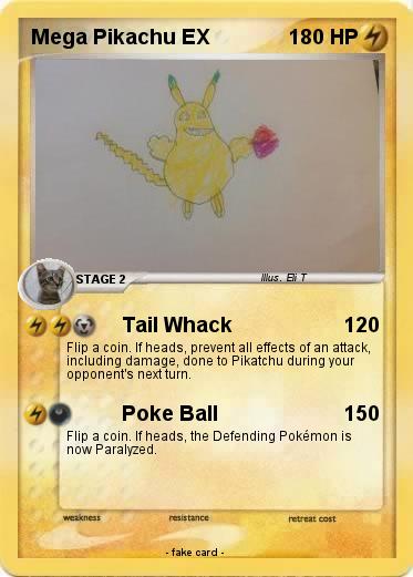 Pokemon Mega Pikachu EX