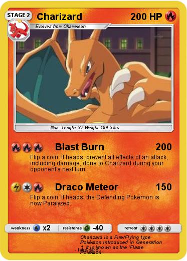 Pokemon Charizard