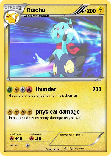 Pokemon Raichu