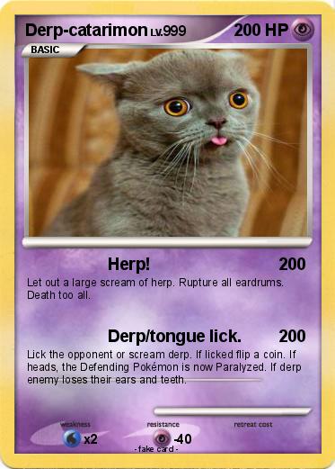 Pokemon Derp-catarimon