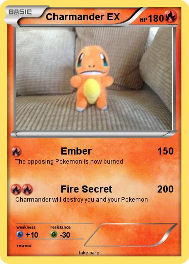 Pokemon Charmander EX