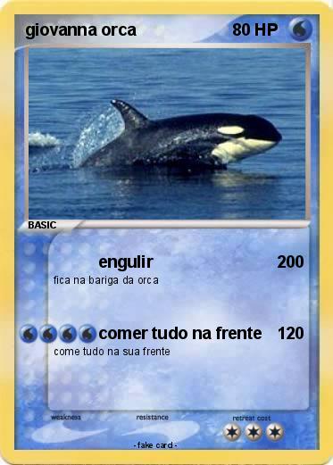 Pokemon giovanna orca