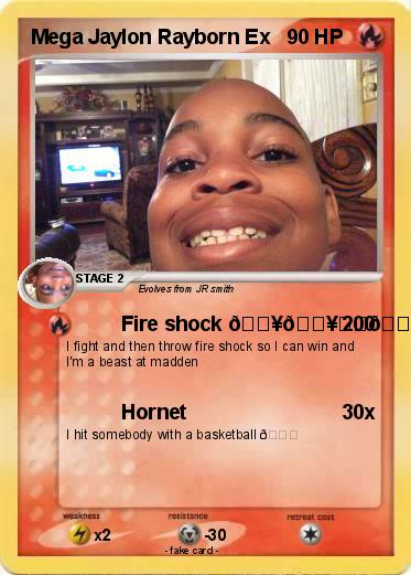 Pokemon Mega Jaylon Rayborn Ex