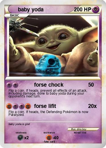 Pokemon baby yoda