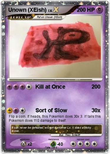 Pokemon Unown (XEish)