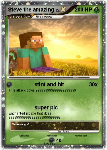 Pokemon Steve the amazing