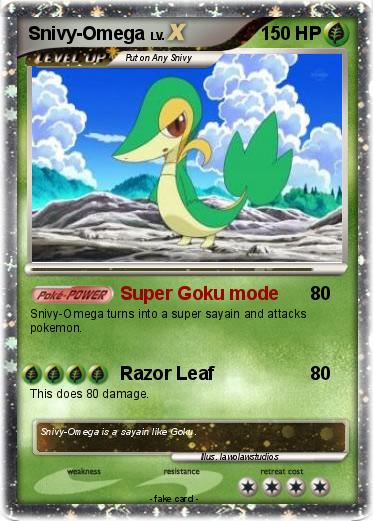 Pokemon Snivy-Omega