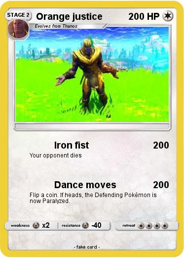 Pokemon Orange justice