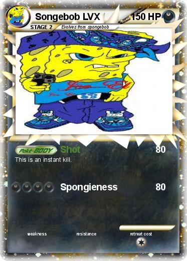 Pokemon Songebob LVX
