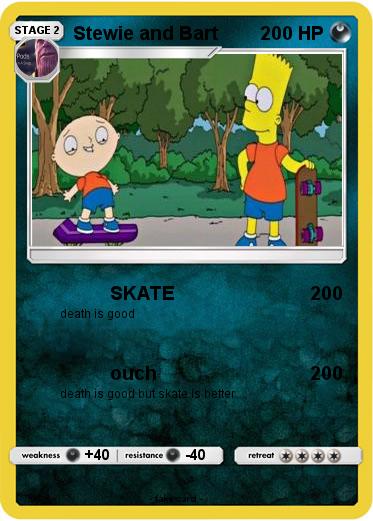 Pokemon Stewie and Bart