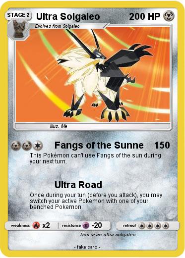 Pokemon Ultra Solgaleo