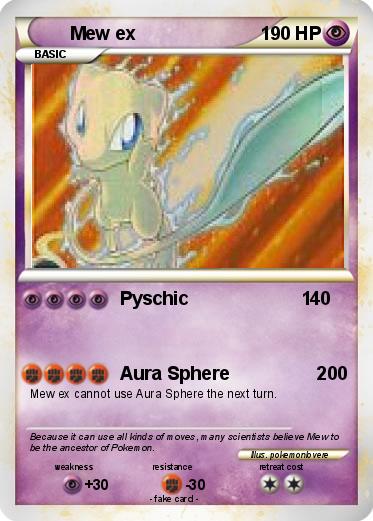 Pokemon Mew ex