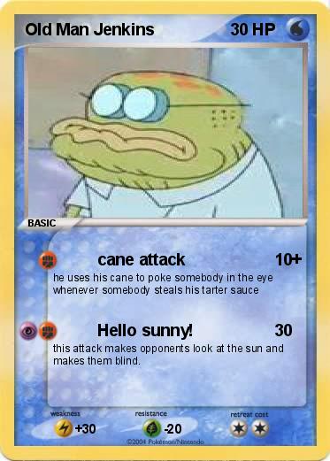 Pokemon Old Man Jenkins