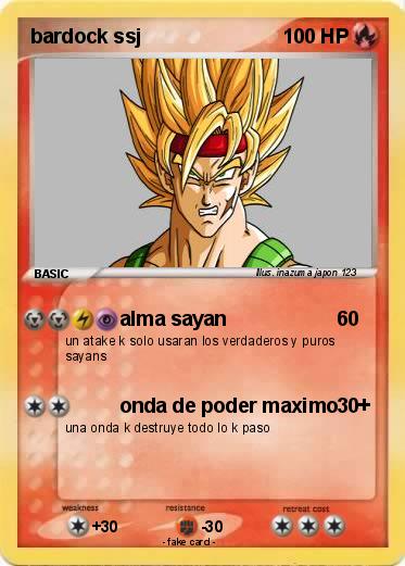 Pokemon bardock ssj