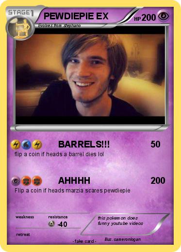 Pokemon PEWDIEPIE EX