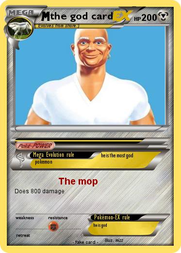 Pokemon the god card