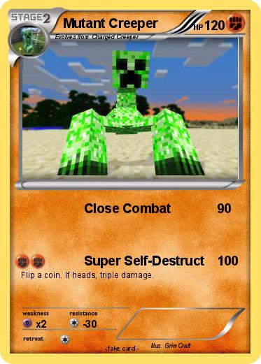 Pokemon Mutant Creeper