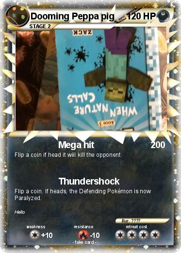 Pokemon Dooming Peppa pig