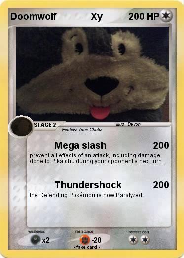 Pokemon Doomwolf              Xy