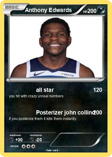 Pokemon Anthony Edwards