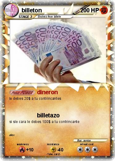 Pokemon billeton