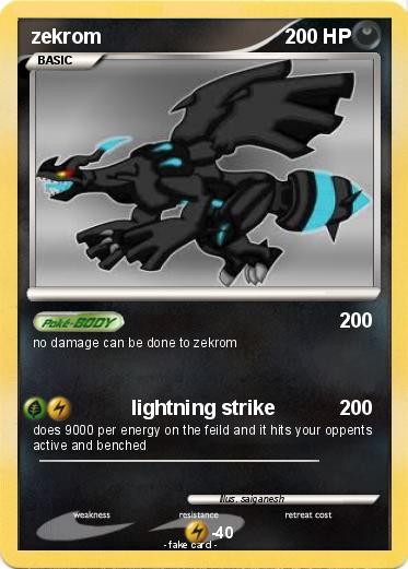 Pokemon zekrom