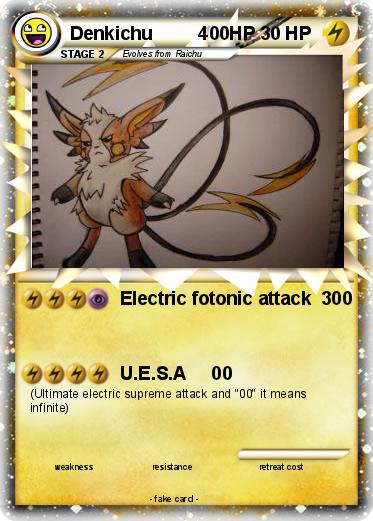 Pokemon Denkichu         400HP