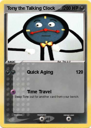 Pokemon Tony the Talking Clock