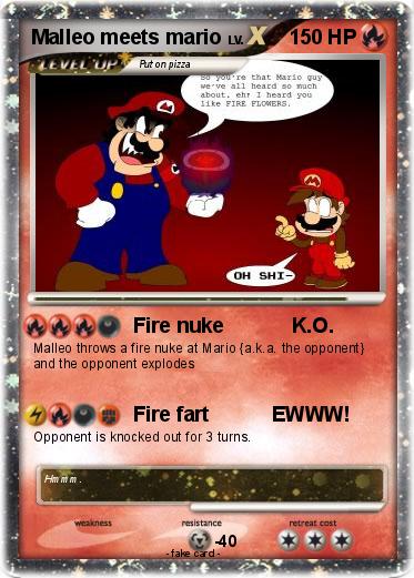 Pokemon Malleo meets mario