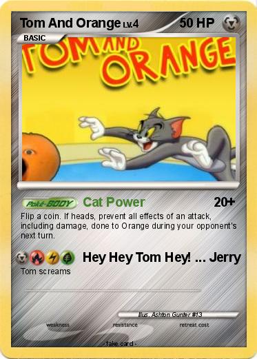 Pokemon Tom And Orange