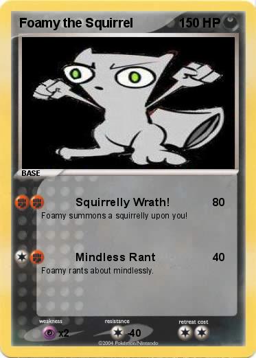 Pokemon Foamy the Squirrel
