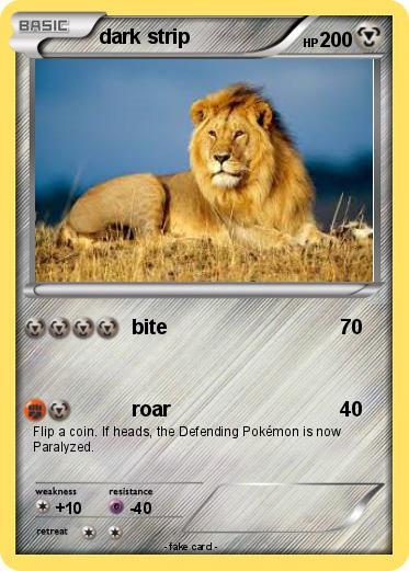 Pokemon dark strip