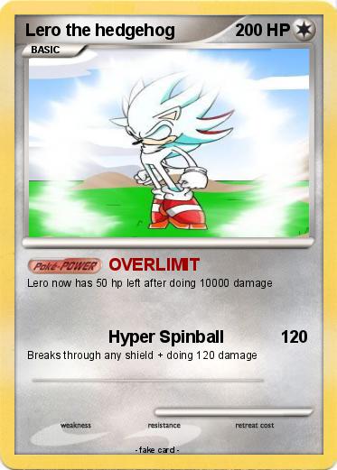 Pokemon Lero the hedgehog