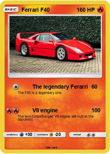 Pokemon Ferrari F40