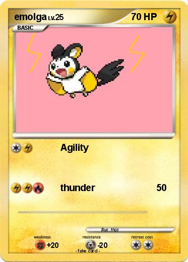 Pokemon emolga