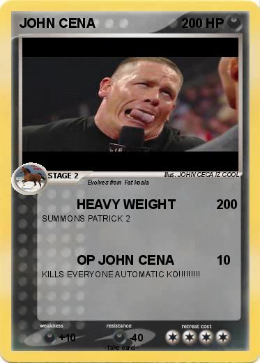 Pokemon JOHN CENA
