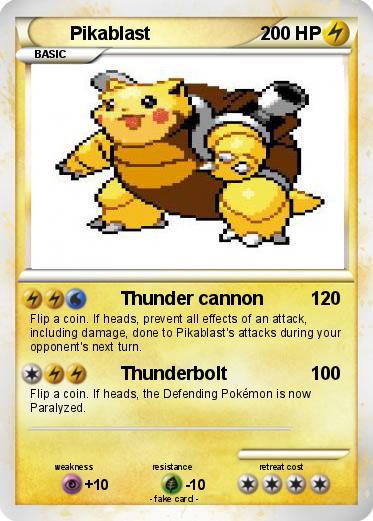 Pokemon Pikablast
