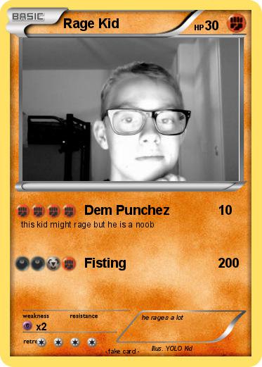 Pokemon Rage Kid