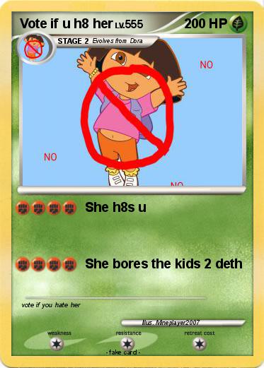 Pokemon Vote if u h8 her