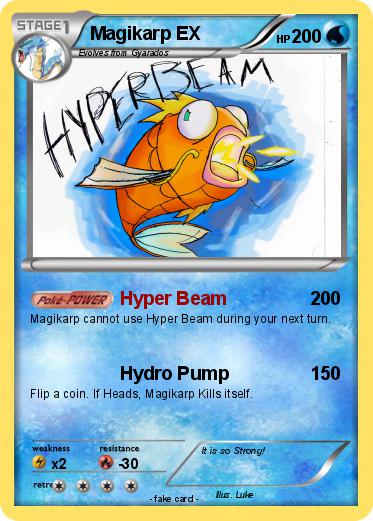 Pokemon Magikarp EX