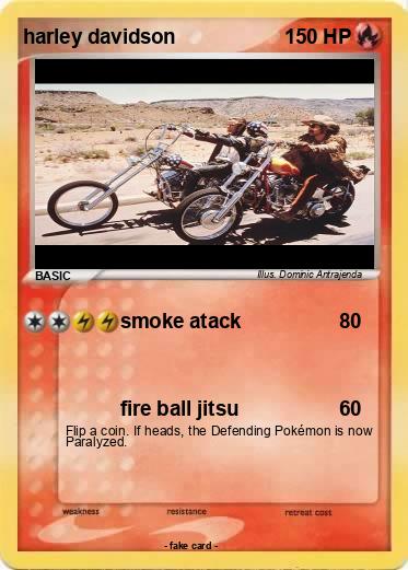 Pokemon harley davidson