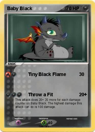 Pokemon Baby Black