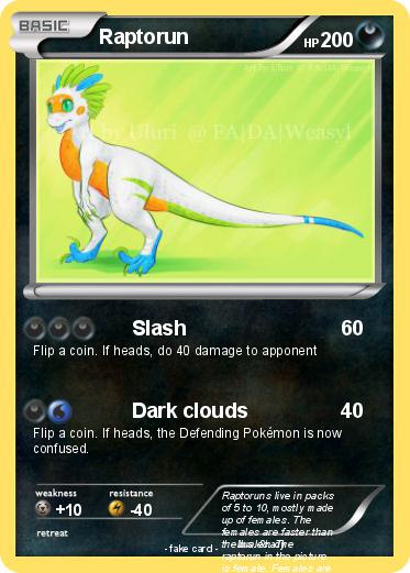 Pokemon Raptorun