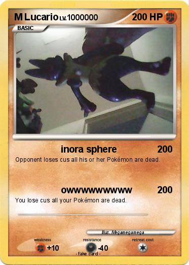 Pokemon M Lucario